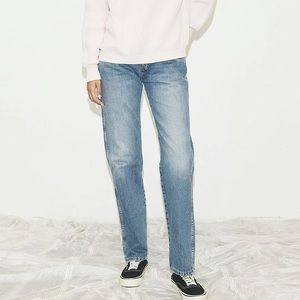 6397 Jeans Straight Jean Stonewashed Blue